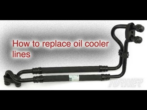 how to disconnect gm oil cooler lines