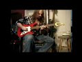 Greg Alan Moore Red Floyd Rose Guitar P2