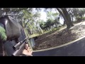 World Record in Paintball! Mike empties a loader in 1.3 seconds!!! PUMP GUN!