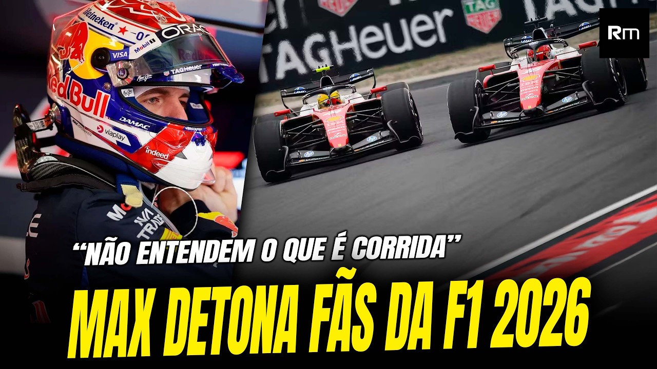 MAX DETONA QUEM ESTÁ GOSTANDO DO REGULAMENTO! QUEM ESTÁ CERTO? #f1