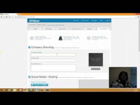 List Building With Aweber