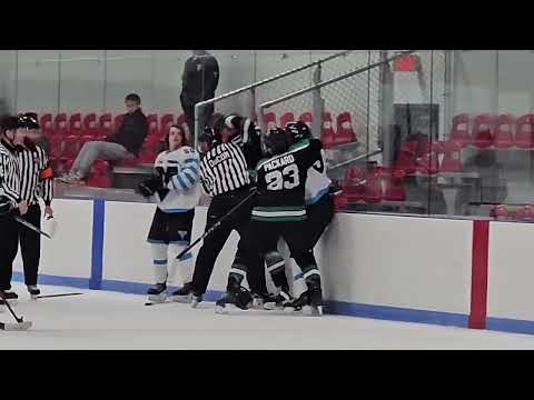 2025 USPHL South Shore Kings Elite - # 52 - 1st Fight / Scrum