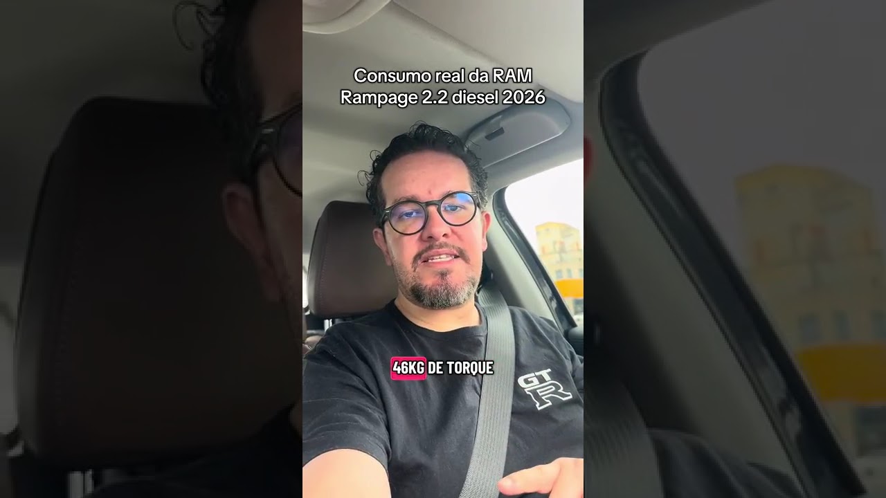 13,6 km/l na cidade com a Rampage Diesel?! 😱⛽
