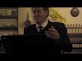 Sandro Benini, Baker and Opera singer singing for the Gala dinner at 'La Cucina al Focolare', Cooking by the Fireside, a cooking program outside of Florence, Italy. This is a short clip to commemorate our dear friend who died today, February 18th. The village of Donnini will not be the same. Who will bake their bread? Sing at their weddings? We will miss you Sandro and the elegant ways you have nourished us with your bread and song. Allesandro Pace on piano.