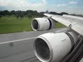 Thai Airways Airbus A340-500 Landing at BKK Thai Airways Airbus A340-500 Landing at BKK