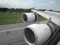 Thai Airways Airbus A340-500 Landing at BKK