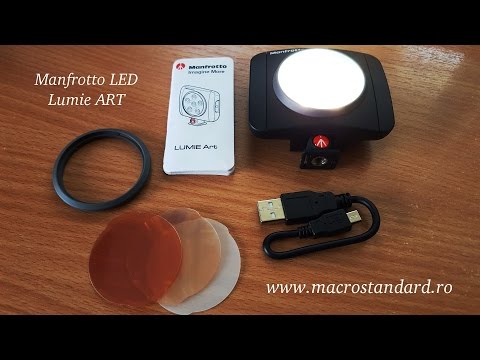 Click aici pentru vizualizare Lampa Manfrotto LED Lumie ART Lampa Manfrotto LED Lumie ART
