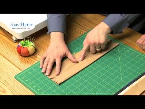 how to attach a hanging sleeve to a quilt