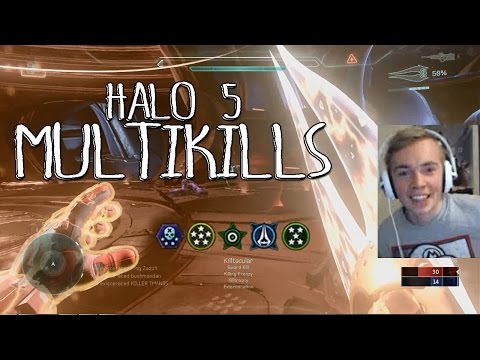 Halo 5: Beta MULTIKILLS! w/ h0lmb0m