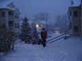 snowfall in Manchester,Connecticut