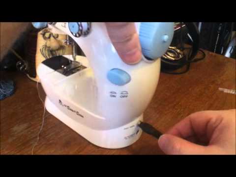Sewing Machine - This was my second day with this little machine.