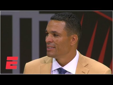 Video: Tony Gonzalez highlights Chiefs and Falcons memories during Hall of Fame speech | NFL on ESPN