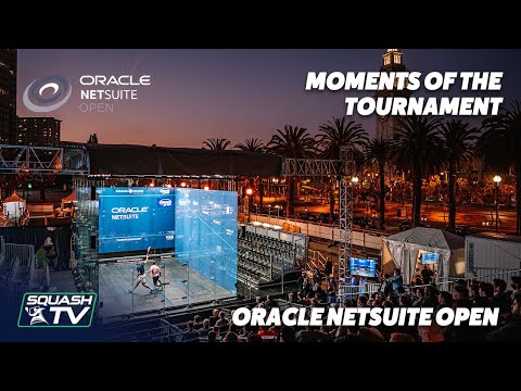 Squash: Oracle Netsuite Open 2021 - Moments of the Tournament