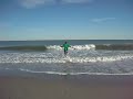 me in the cold ocean