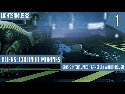Aliens: Colonial Marines: Stasis Interrupted - Gameplay Walkthrough Part 1