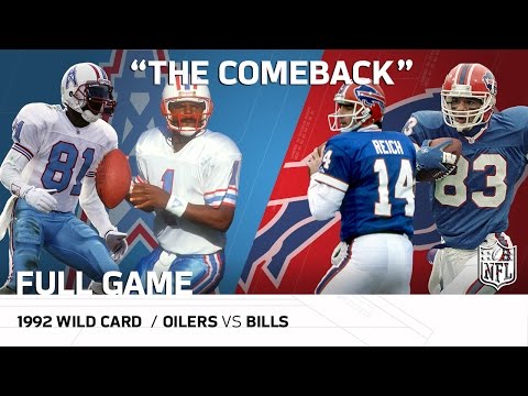 Video: 1992 AFC Wild Card: Houston Oilers vs. Buffalo Bills |