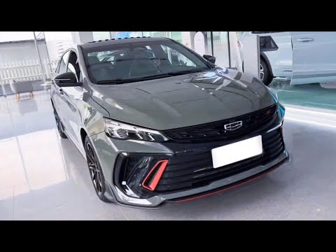 New 2022 Geely Binrui Cool sporty sedan in-depth Walkaround