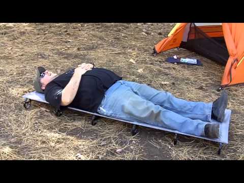 COTS - We Give you a look at the LuxuryLite UltraLite Cot. http://www.luxurylite.com/cotindex.html.