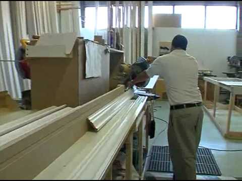 Woodworking - Making Crown Moulding yourself