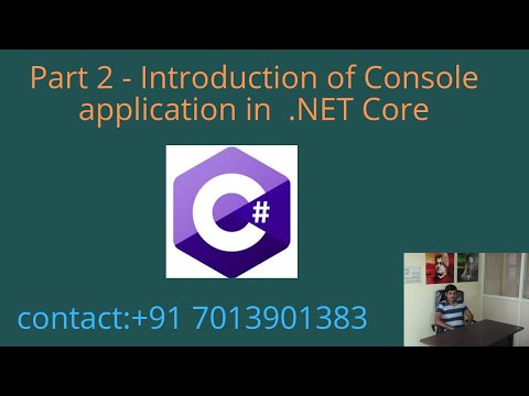 Part 2 – Introduction of Console application in NET Core | Soonya ...
