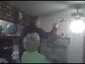 videos de Mom and Dad retrieving blue parakeet from kitchen