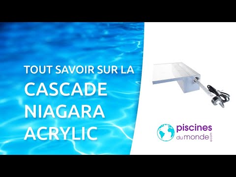 Tout savoir sur la Cascade Niagara LED Acrylic