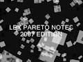 Lex Pareto Notes 2007 Edition