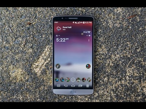 how to remove widgets from at&t lg phone