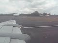 Merpati Fokker 100 Return to base at Denpasar,Bali (takeoff)