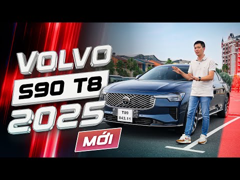 Trải nghiệm nhanh Volvo S90 T8 2025 mới: Có mạnh, có sang và có cả sự độc đáo