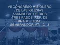 ENCUENTRO MISIONERO EVANGELICO EN BRASIL