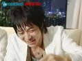 Yuchun having a bowl of noodles