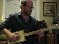 Bluesboy Jag creamy blues distortion cigar box guitar 1020