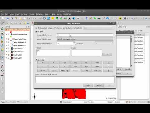 how to convert vector to raster in qgis