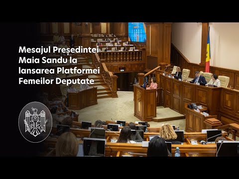 Șefa statului a participat la lansarea Platformei Femeilor Deputate