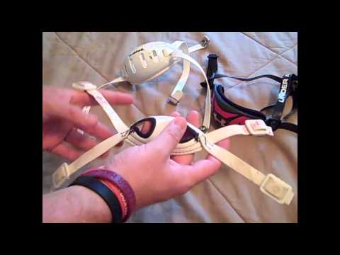 how to fasten football helmet chin strap