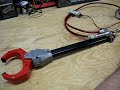 I made this video to show the workings of a simple Pneumatically operated Robot gripper I created as part of an article on incorporating air-powered devices into robot projects. This project was feature in Nuts and Volts magazine, Personal Robotics column, February 2009.