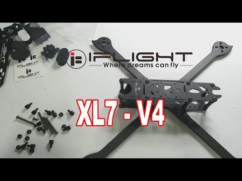 iFlight XL7 V4 True X Frame - UNBOXING and FRAME ASSEMBLY