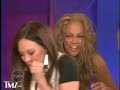 Tyra Banks Show - Tyra Falls Over!