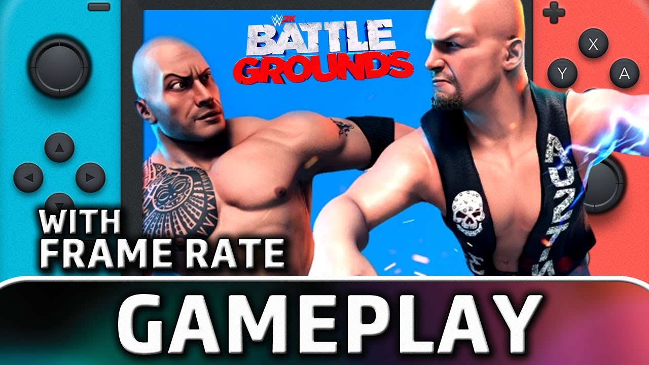 WWE 2K Battlegrounds | Nintendo Switch Gameplay and Frame Rate