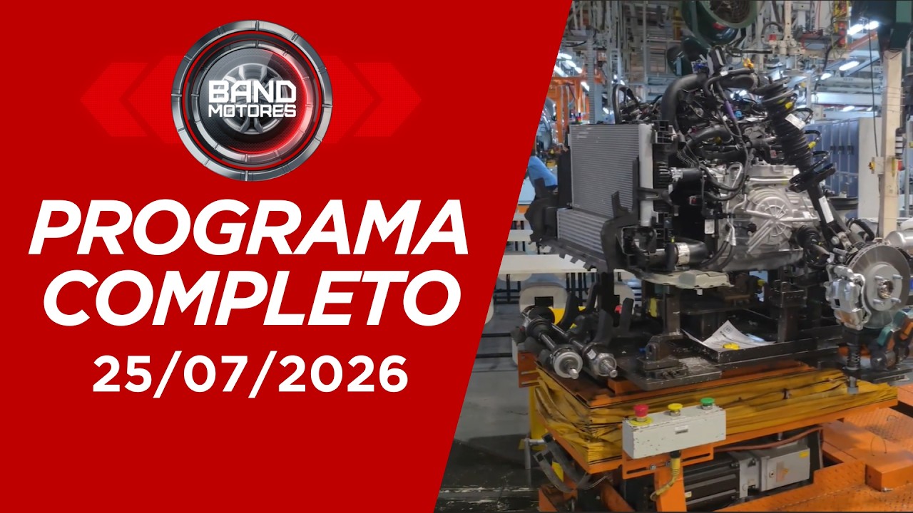 Band Motores | Programa Completo 25/07/2026