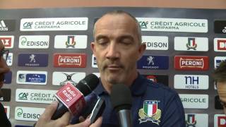ITALRUGBY. Conor O'Shea: "Lavorare con questa squadra è una sfida fantastica" (guarda