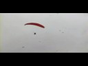 Cloud play. Paragliding, Pu\ Cloud play. Paragliding, Pu\