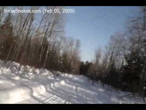 snowmobile for report trail newberry