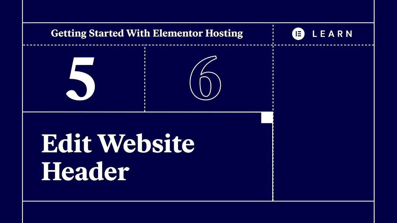 Edit Your Website Header