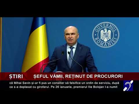 Șeful Vămii, reținut de procurori