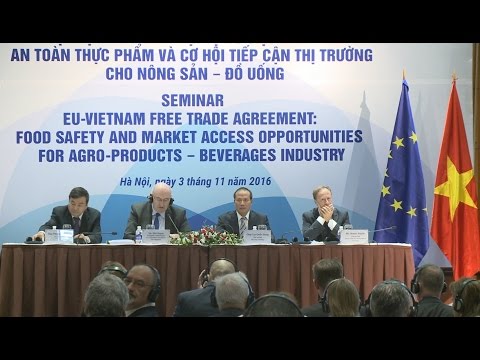 Cơ hội tiếp cận thị trường cho nông sản và đồ uống 