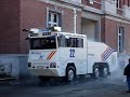 Police FEDERALE Politie: Arroseuse / waterkanon Ziegler
