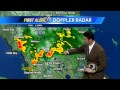 Showers expected tonight - YouTube