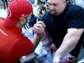 2009 NY Arm Wrestling Supercuts Empire State Championship - Shawn Lattimer VS Ozgur Straps
